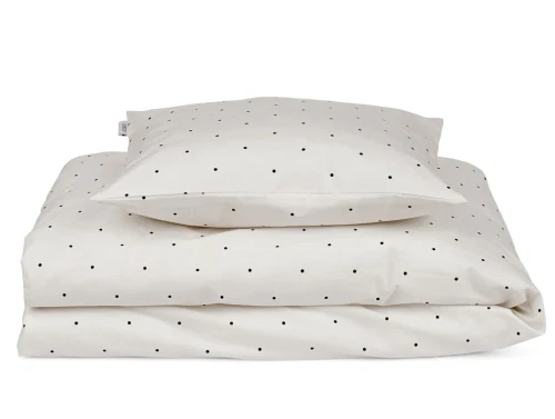 Liewood classic dot creme de la creme juniorsengetøj Ingeborg